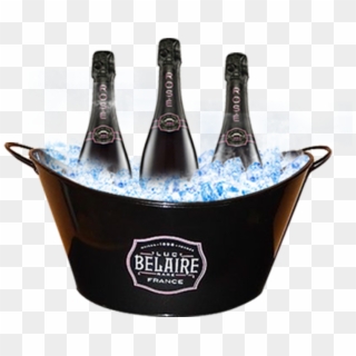 Belaire Bucket - Luc Belaire Rare Rose Sparkling Wine Clipart