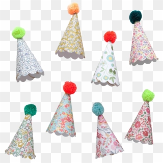Liberty London Assorted Party Hats - Christmas Tree Clipart