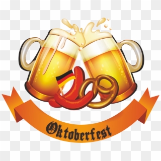 Oktoberfest Clipart Transparent - Cheers Beer Mug Png