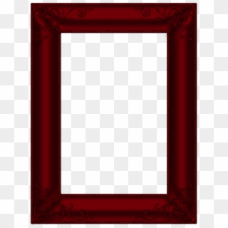 Dark Red Transparent Photo Frame Borders And Frames, - Dark Red Photo Frames Clipart