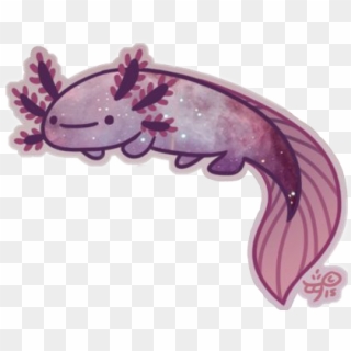 #cute #axolotl #aesthetic #sea #fish #creature #alien - Cute Axolotl Drawing Clipart