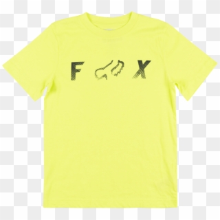 Boys Fox Racing Logo Tee Youth Kids T-shirt Moto Bmx - バドミントン T シャツ デザイン Clipart
