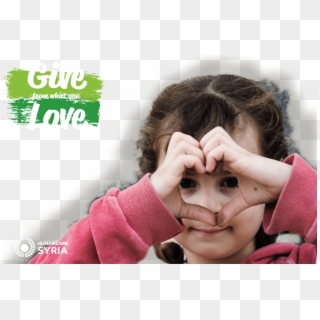 Give Love - Girl Clipart