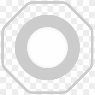 Octagon Trans10cm 8 - Circle Clipart