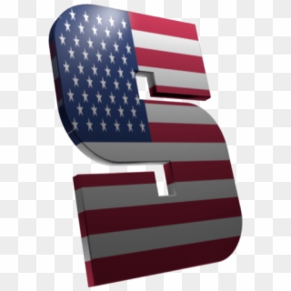 I Will Create Transparent 3d Text Logo Or Header - Flag Of The United States Clipart