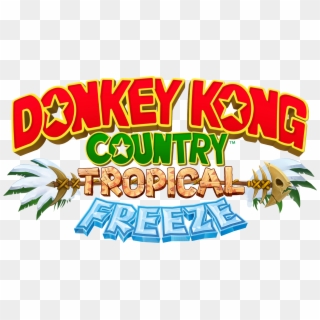 Freeze Well - - Donkey Kong Country Tropical Freeze Logo Clipart