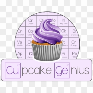 Cupcake Genius Logo 2 By Kevin - Cupcake Genius Logo Clipart