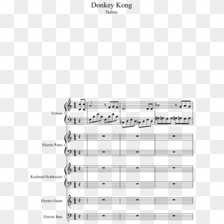 Donkey Kong Country Title Theme - Dona Nobis Pacem Mozart Spartito Clipart