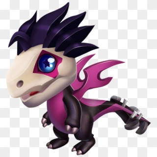 Rocker Dragon Baby - Figurine Clipart