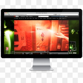 Banner Ads Development Studio Alien Isolation - Led-backlit Lcd Display Clipart