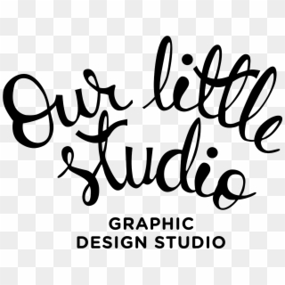 Our Little Studio - Calligraphy Clipart