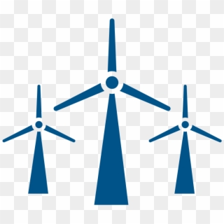 Windenergie Symbol Clipart