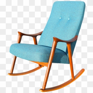 Vintage Danish Modern Rocking Chair By Rastad & Relling Clipart