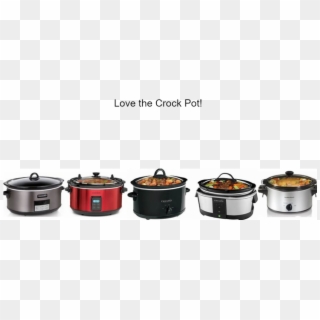 Crock Pot Manual Slow Cooker, Black Scv700b Cn , Png - Slow Cooker Clipart