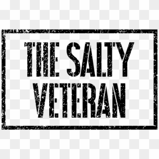 The Salty Veteran - Monochrome Clipart