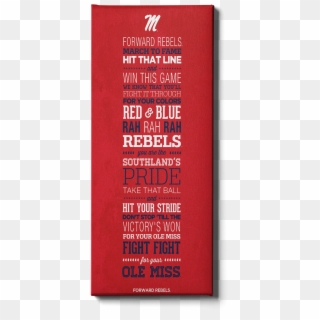 Ole Miss Rebels - Book Cover Clipart