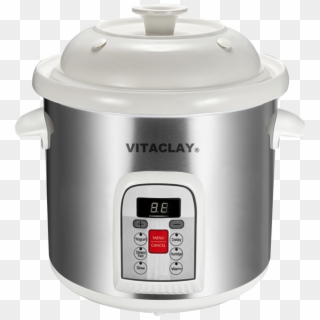 Vitaclay Smart 6 In 1 Crock & Stock Pot - Rice Cooker Clipart