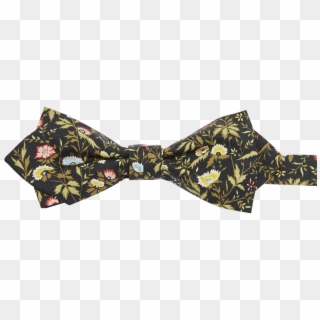 Get The Liberty Mina Bowtie In Black Online - Paisley Clipart