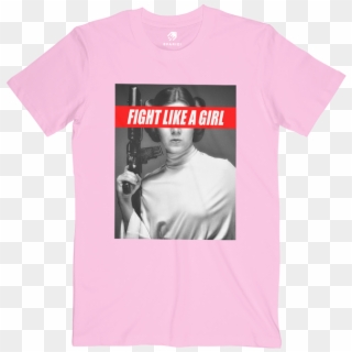 Fight Like A Girl T Shirt - Fight Like A Girl Koszulka Clipart