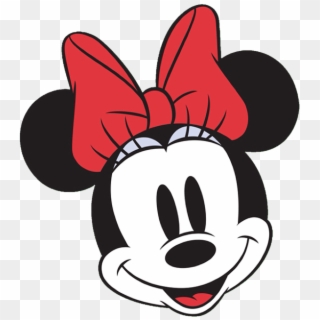 Mickeymouse Cute Disney Character Red Black Cute Sticke - Pink Minnie Mouse Face Clipart