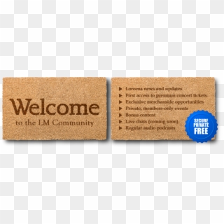 Welcome Mat D4 - Mission Freedom Clipart