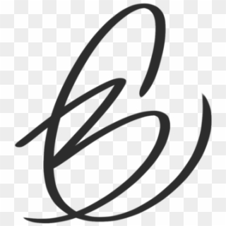 B Cartier Logo - Calligraphy Clipart
