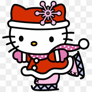 Hello Kitty Xmas - Merry Christmas Hello Kitty Gif Clipart