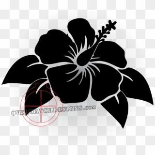 Flower - Hibiscus Decal Clipart