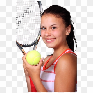 Tennis Fitness Sport Woman Girl Png Image - Lose Weight With Tennis Clipart