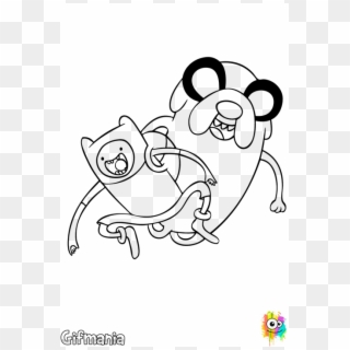 Drawings Time With Finn And Jake - Finn And Jake Sketch Clipart