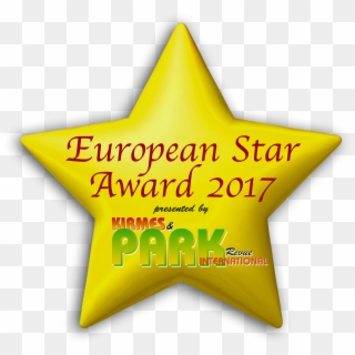 The European Star Award By Kirmes Park & Revue Recognizes - Star Clipart