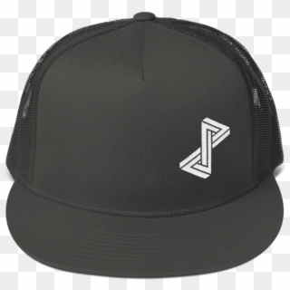 Infinity Charcoal Snapback Hat - Baseball Cap Clipart
