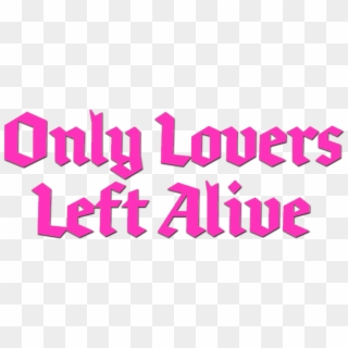 Only Lovers Left Alive Movie Logo Clipart