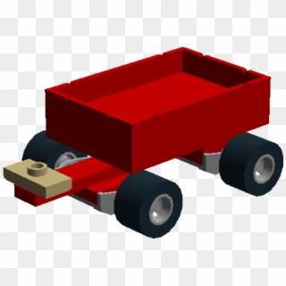 Litte Red Wagon01 - Wagon Clipart
