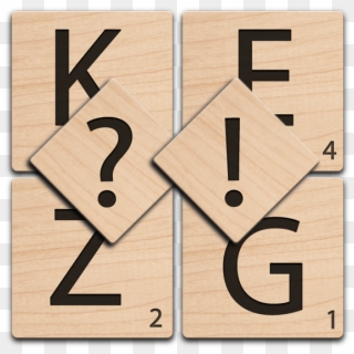 Scrabble Öğren Kendini Geliştir Ve Oyna - Plywood Clipart