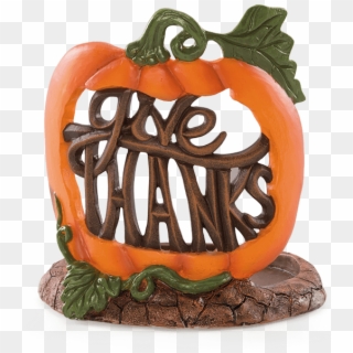 Give Thanks Scentsy Warmer Wrap - Carving Clipart