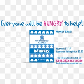 Everyone Will Be Hungry To Help - Autism Speaks Clipart