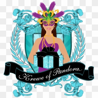 Kreweofpandora Web - Krewe Of Pandora Metairie Clipart