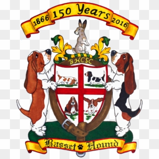 In 2016 We Celebrated The Basset Hound By Highlighting - Basset Hound Heraldry Clipart