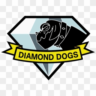 Th3anim8er, Diamond Dog, Konami, Logo, Metal Gear, - Mgsv Diamond Dogs Logo Clipart