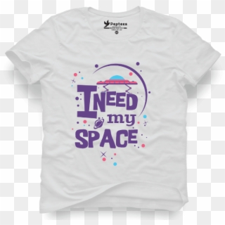 View - Need My Space Shirt Clipart
