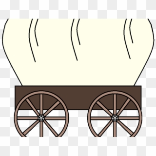 Vector Black And White Download Covered Cliparts Free - Transparent Conestoga Wagon Clipart - Png Download
