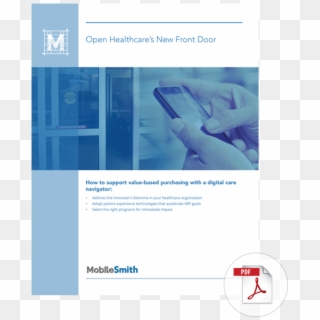 Healthcare's New Front Door Wp Cover Img - Brochure Clipart