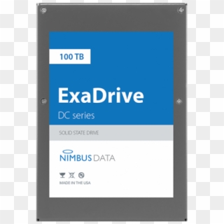 Move Over Sandisk, Nimbus Data Has Announced The Exadrive - Nimbus Data Exadrive Dc100 Clipart