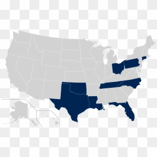 American Athletic Conference Map - States Where Gay Marriage Is Legal 2019 Clipart