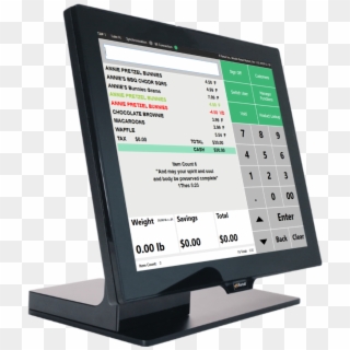 Grocery Store Pos System - Computer Monitor Clipart