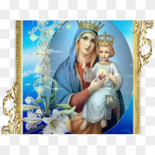 Mary, Mother Of Jesus Png Transparent Images - Mother Mary And Jesus Clipart