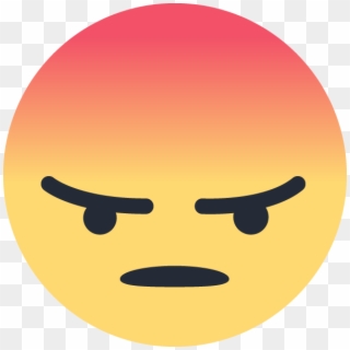 Facebook Angry - Facebook Angry Emoji Png Clipart