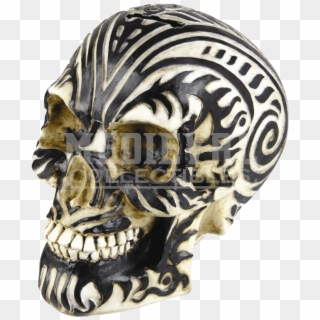 Maori Skull Clipart