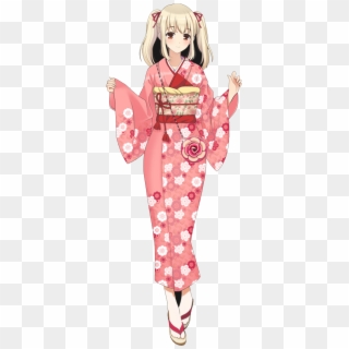 Anime Girl Kimono Png , Png Download - Anime Girl In Kimono Png Clipart